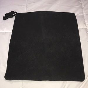 Black Leather type Bag